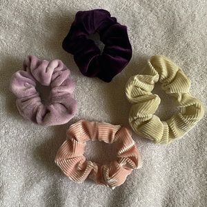 Four Scrunchies